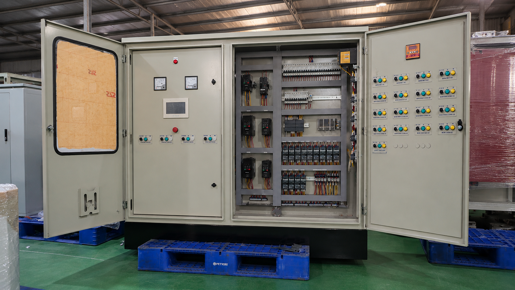 tủ điều khiển xử lý nước thải