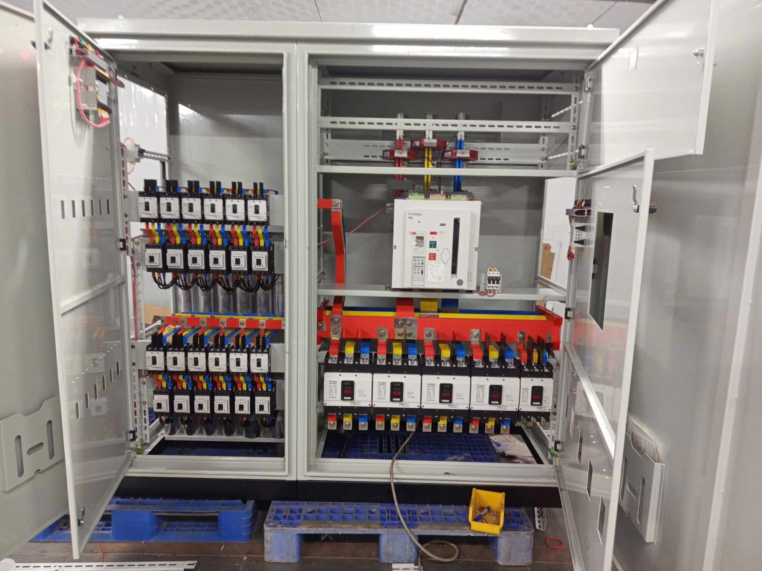 Đấu nối tủ điện tổng 2000A máy 1600kva