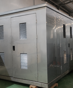 vỏ trạm inox 304, trạm kiosk inox, trạm kiosk cho 2 MBA
