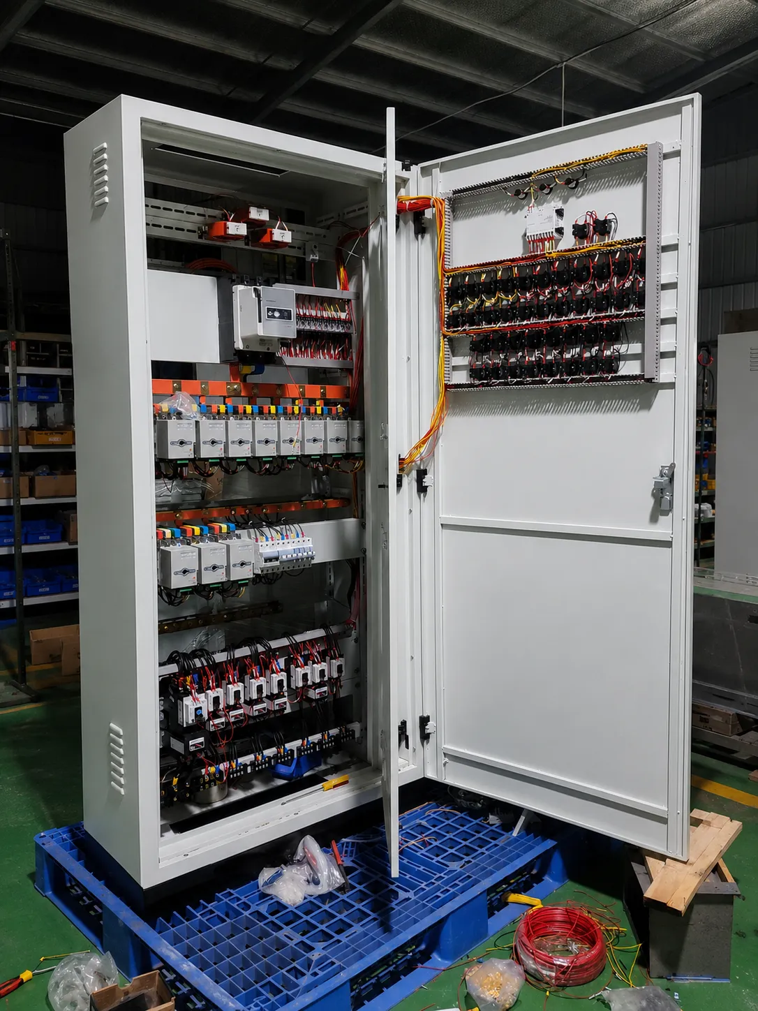 Tủ điện tổng 400A, tủ điều khiển đóng cắt motor