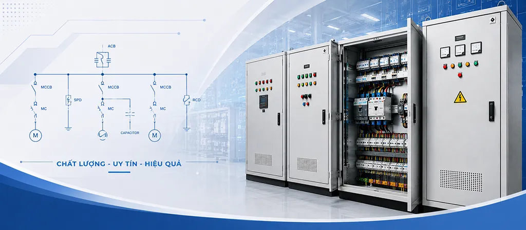 Lắp Đặt Tủ điện hạ thế trọn bộ. Sản Xuất ở Hà Nội