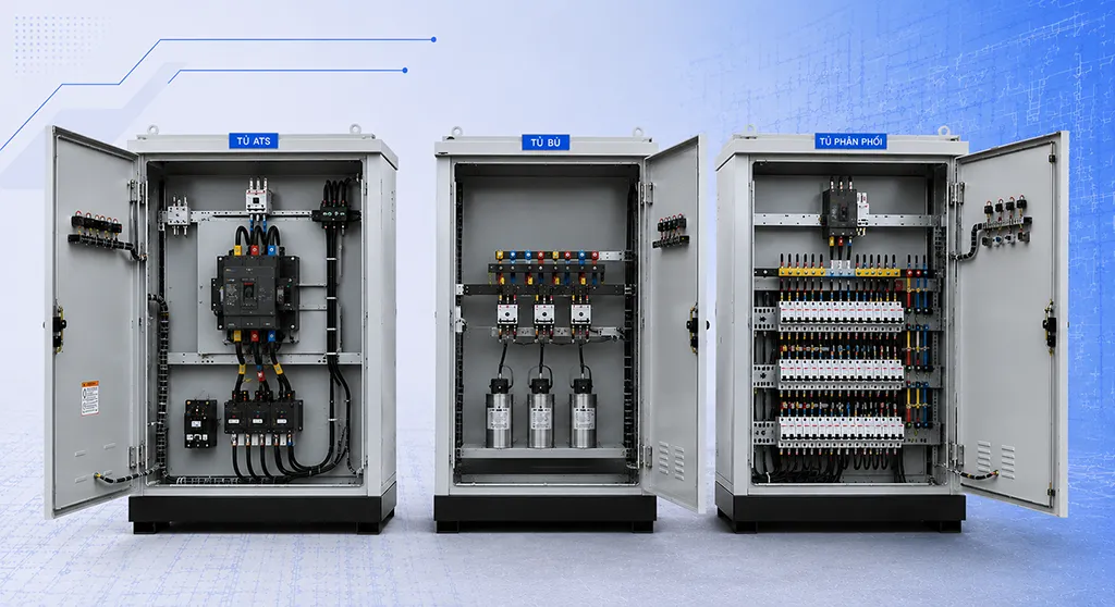 Lắp Ráp Tủ Điện Hạ Thế Trọn Bộ Giá Rẻ Nhất
